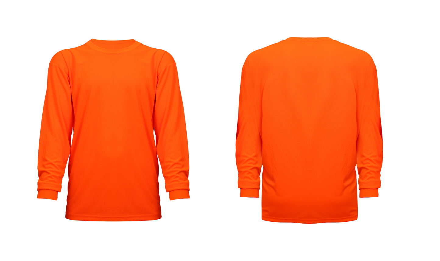 DS-09 (12-pack) Polymesh L/S Crew Neck